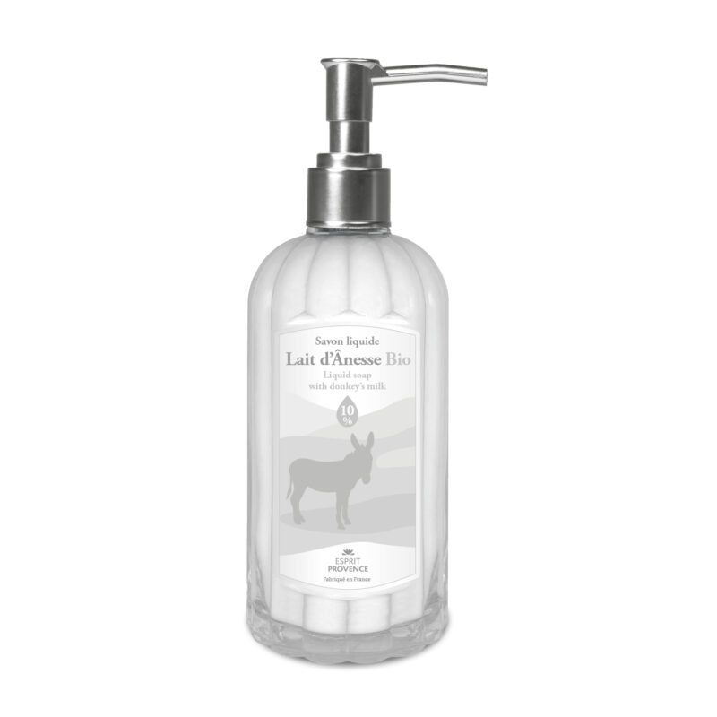 SAVON LIQUIDE AU LAIT D’ÂNESSE BIO – 280 ML