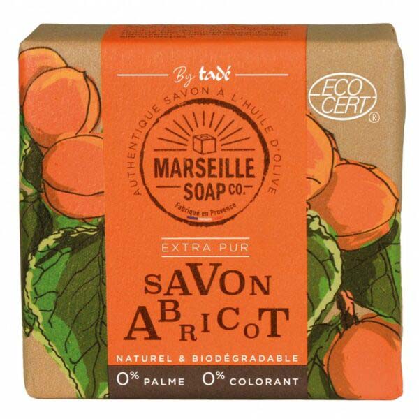SAVON DE MARSEILLE ABRICOT CERTIFIÉ COSMOS NAT - 100 GR