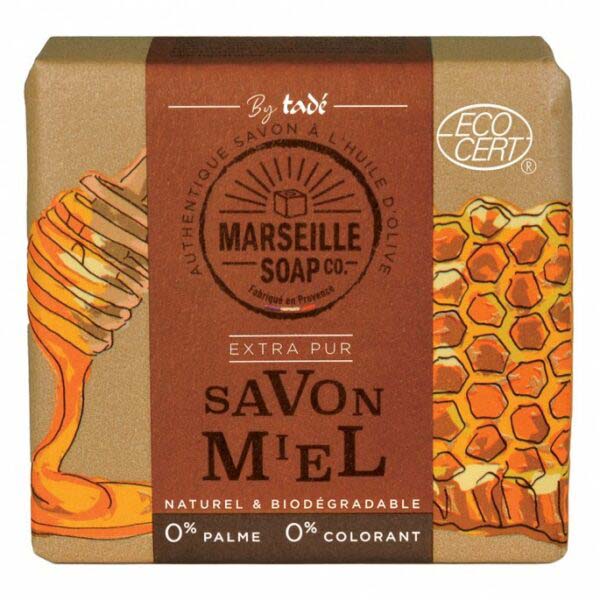 SAVON DE MARSEILLE MIEL CERTIFIÉ COSMOS NAT - 100 GR