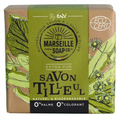 SAVON DE MARSEILLE TILLEUL CERTIFIÉ COSMOS NAT - 100 GR