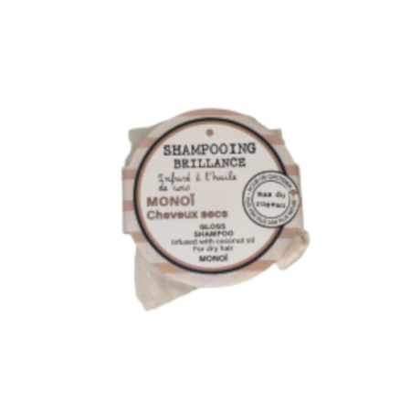 SHAMPOING SOLIDE BRILLANCE MONOÏ - 60 GR