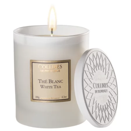 BOUGIE PARFUMÉE THÉ BLANC - 180 GR