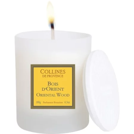 BOUGIE PARFUMÉE BOIS D'ORIENT - 180 GR