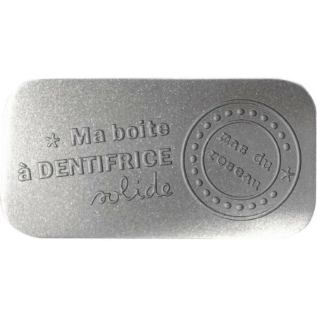 BOITE DE TRANSPORT POUR DENTIFRICE