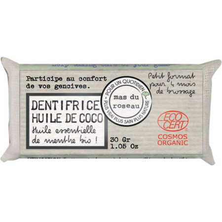 DENTIFRICE CONFORT A L'HUILE DE COCO - 30 GR
