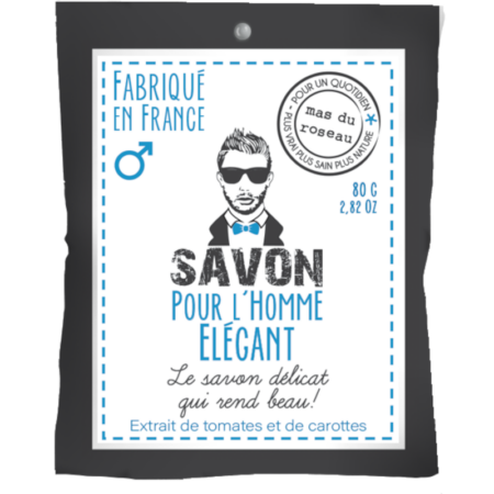 SAVON POUR L’HOMME ELEGANT - 80 GR