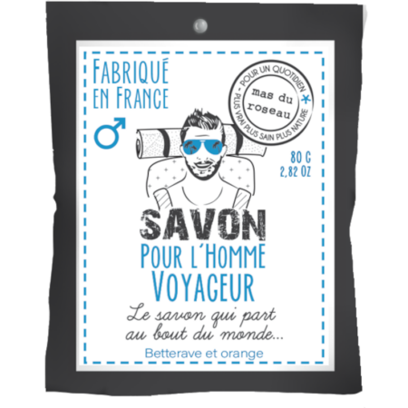 SAVON POUR L’HOMME VOYAGEUR - 80 GR