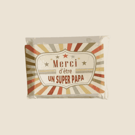 MERCI D'ÊTRE UN SUPER PAPA - SAVON 50 GR