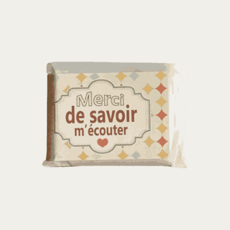 MERCI DE SAVOIR M'ECOUTER - SAVON 50 GR