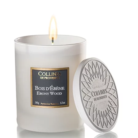 BOUGIE PARFUMÉE BOIS D'ÉBÈNE - 180 GR