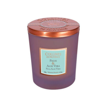 BOUGIE PARFUMÉE FIGUE ET ALOE VERA - 180 GR