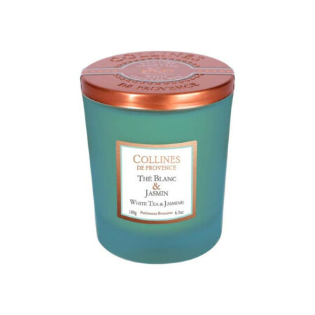 BOUGIE PARFUMÉE THÉ BLANC ET JASMIN - 180 GR
