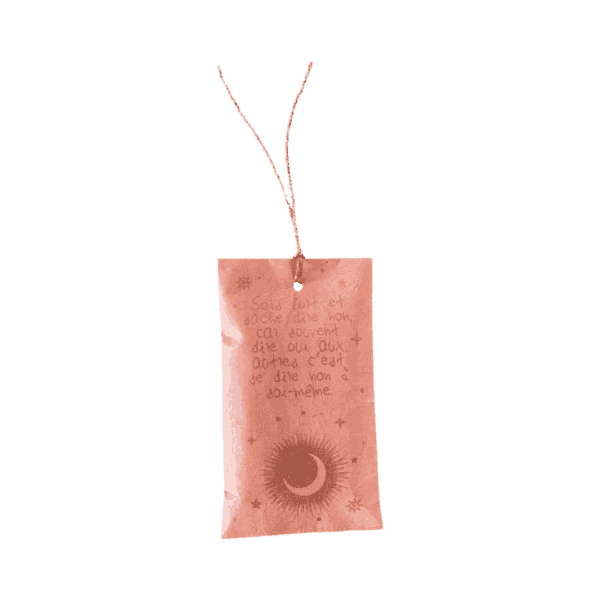 SAVONNETTES PENSEES POSITIVES - ROSE