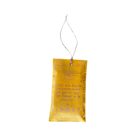 SAVONNETTES PENSEES POSITIVES - JAUNE
