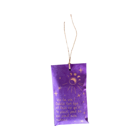 SAVONNETTES PENSEES POSITIVES - MAUVE