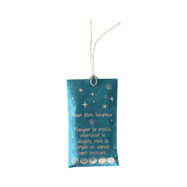 SAVONNETTES PENSEES POSITIVES - BLEU