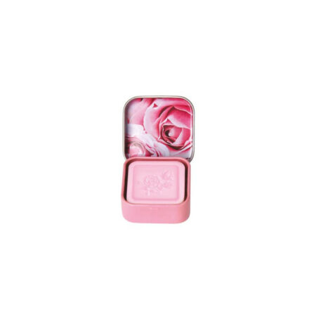 BOÎTE ET SAVON D'INVITÉ ROSE - 25 GR