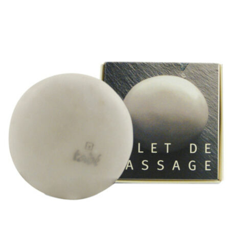 GALET DE MASSAGE MARBRE BLANC ROND