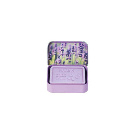 BOITE SAVON RECTANGULAIRE LAVANDE - 70 GR