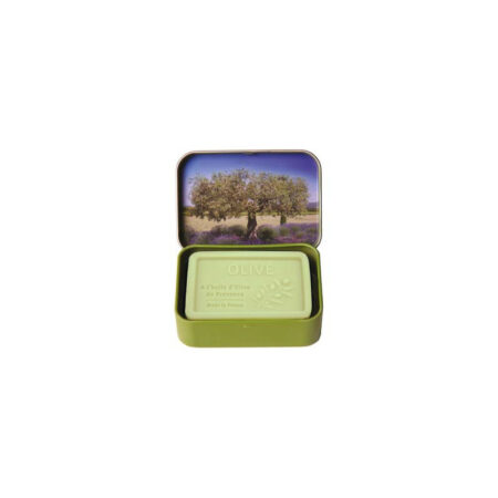 BOITE SAVON RECTANGULAIRE OLIVE - 70 GR