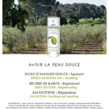 Alternative view of LAIT CORPOREL À L'HUILE D'OLIVE - 200 ML