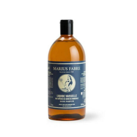 LIQUIDE VAISELLE AUX COPEAUX DE SAVON DE MARSEILLE, SANS PARFUM - 1 L