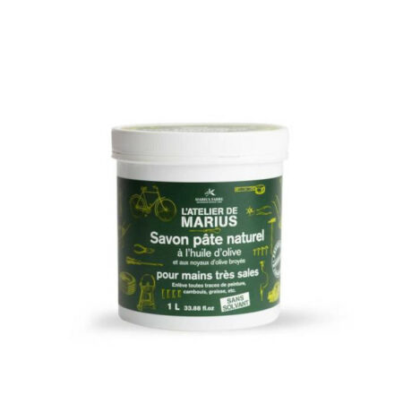 SAVON PÂTE NATUREL GRATTANT A L'HUILE D'OLIVE - 1 L