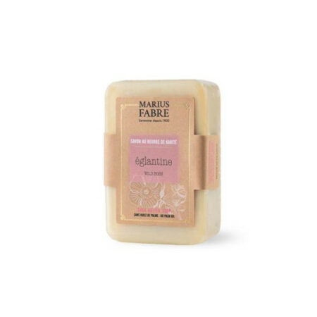 SAVONNETTE PARFUMEE A L'ÉGLANTINE, SANS HUILE DE PALME - 250 GR