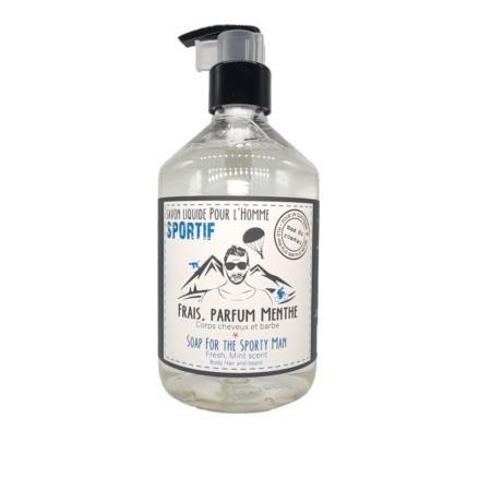 SAVON LIQUIDE, L'HOMME SPORTIF - 500 ML