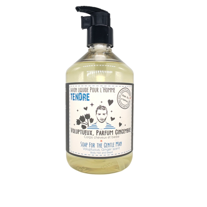 SAVON LIQUIDE, L'HOMME TENDRE - 500 ML