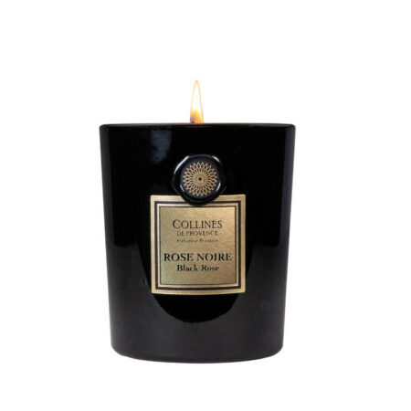 BOUGIE PARFUMÉE ROSE NOIRE - 350 GR
