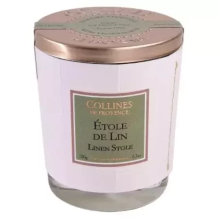 BOUGIE PARFUMÉE ÉTOLE DE LIN - 180 GR