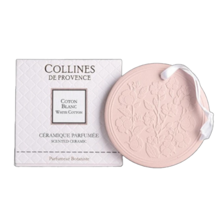 CÉRAMIQUE PARFUMÉE COTON BLANC