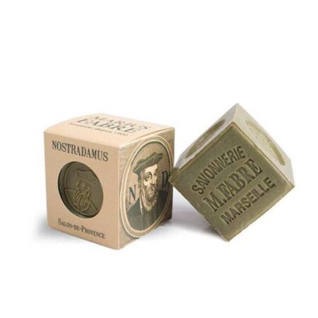 SAVON DE MARSEILLE A L'HUILE D'OLIVE NOSTRADAMUS - 200 GR
