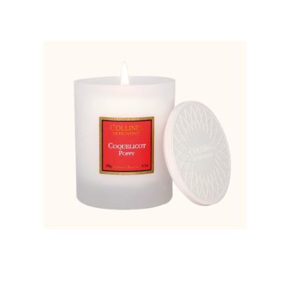 BOUGIE PARFUMÉE COQUELICOT - 180 GR