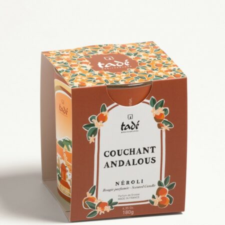 BOUGIE PARFUMÉE NÉROLI · Couchant Andalous - 180gr