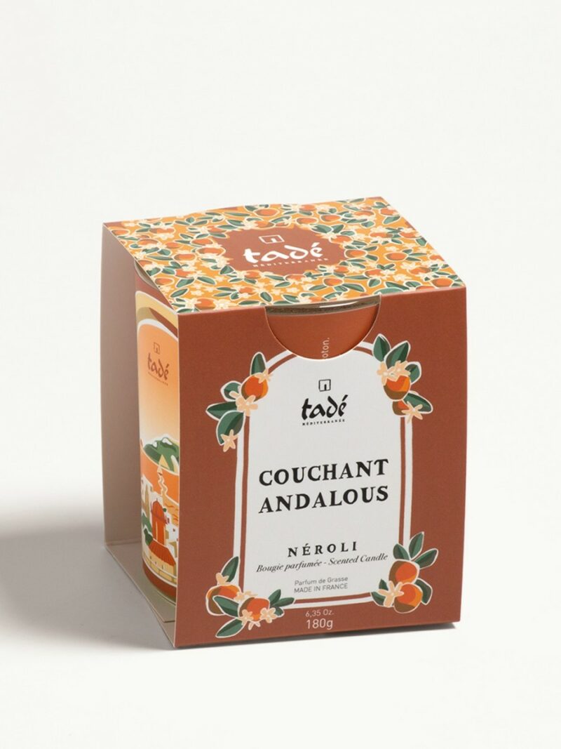 BOUGIE PARFUMÉE NÉROLI · Couchant Andalous - 180gr