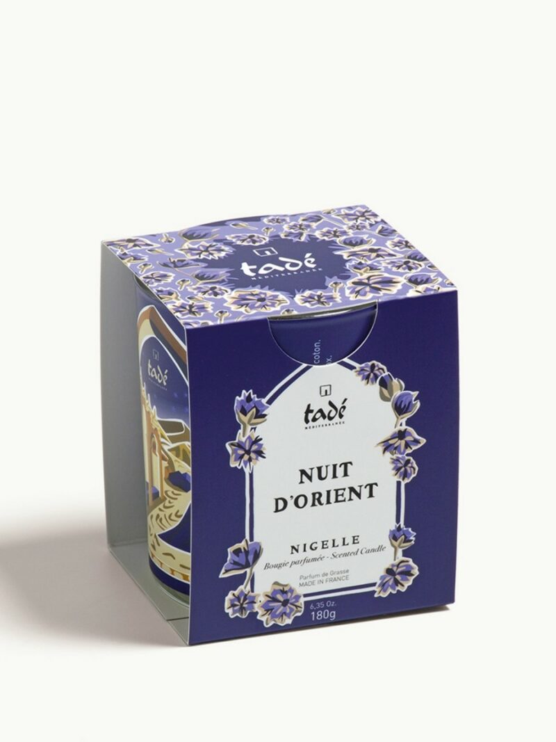 BOUGIE PARFUMÉE NIGELLE · Nuit d'Orient - 180gr