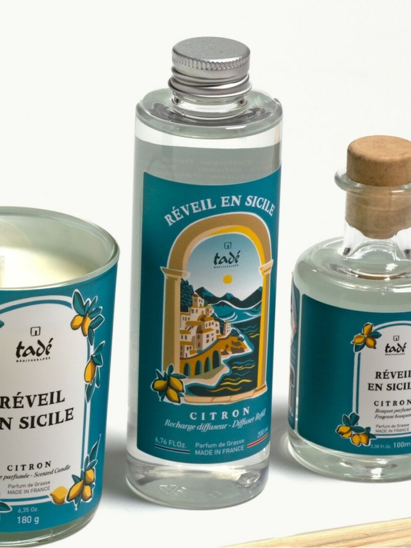 RECHARGE DIFFUSEUR PARFUM CITRON · Réveil en Sicile - 200ml – Image 2