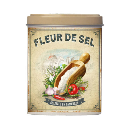BOITE VERSEUSE – Fleur de sel de Camargue 60 g