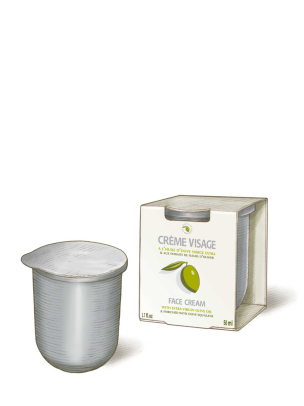 LA RECHARGE DE CREME VISAGE A L'HUILE D'OLIVE 50ml