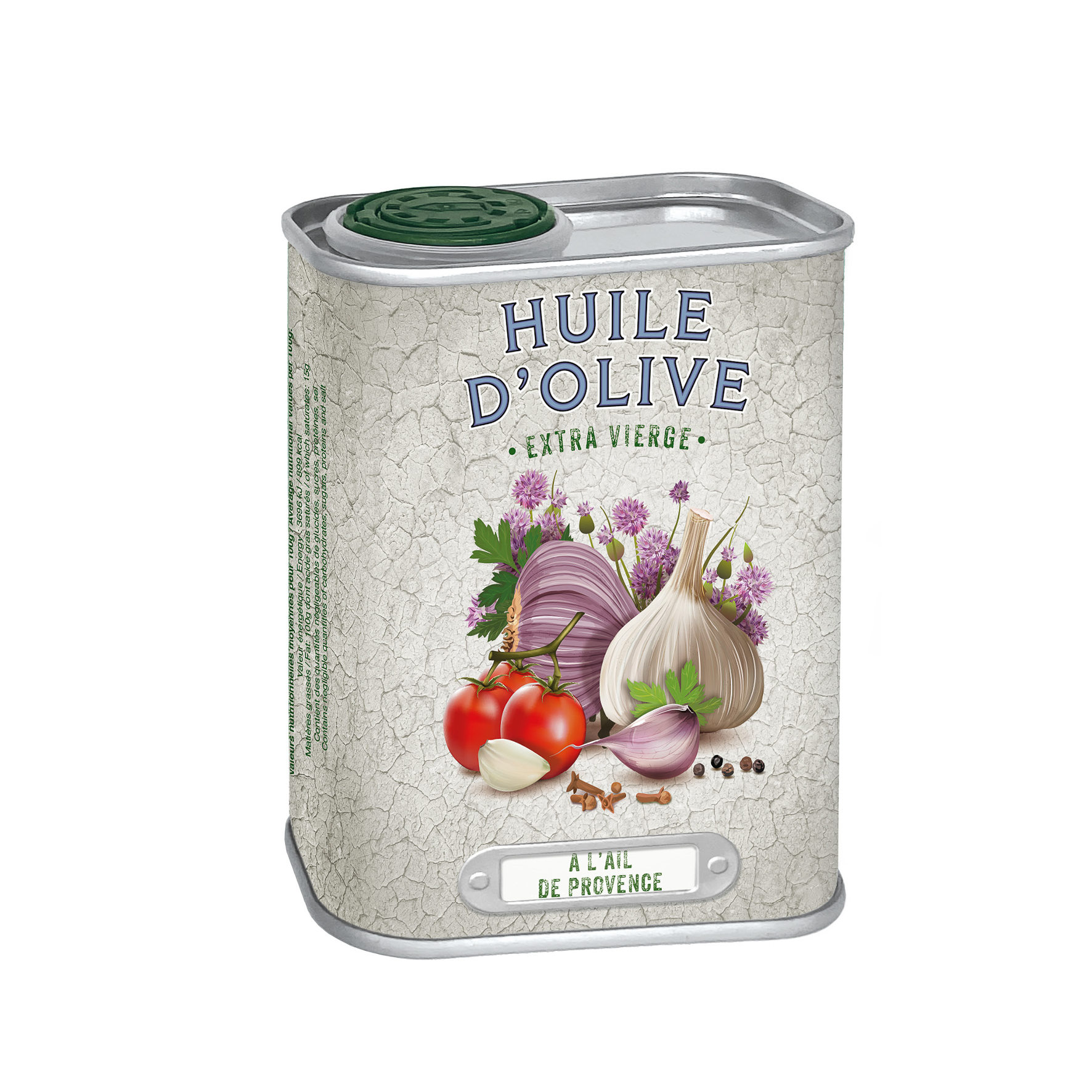 HUILE D'OLIVE EXTRA VIERGE A L'AIL DE PROVENCE – 150 ml