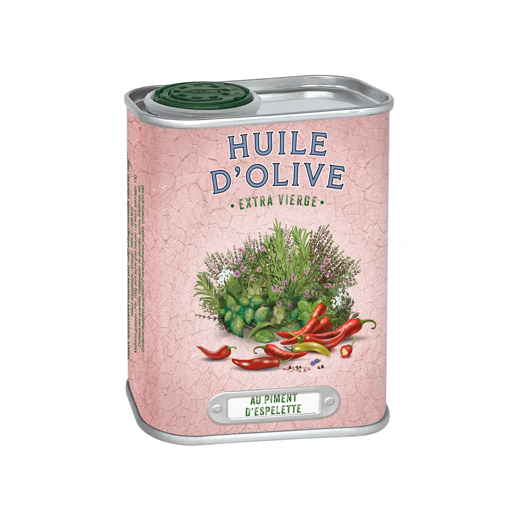 HUILE D'OLIVE EXTRA VIERGE AU PIMENT D'ESPELETTE – 150 ml