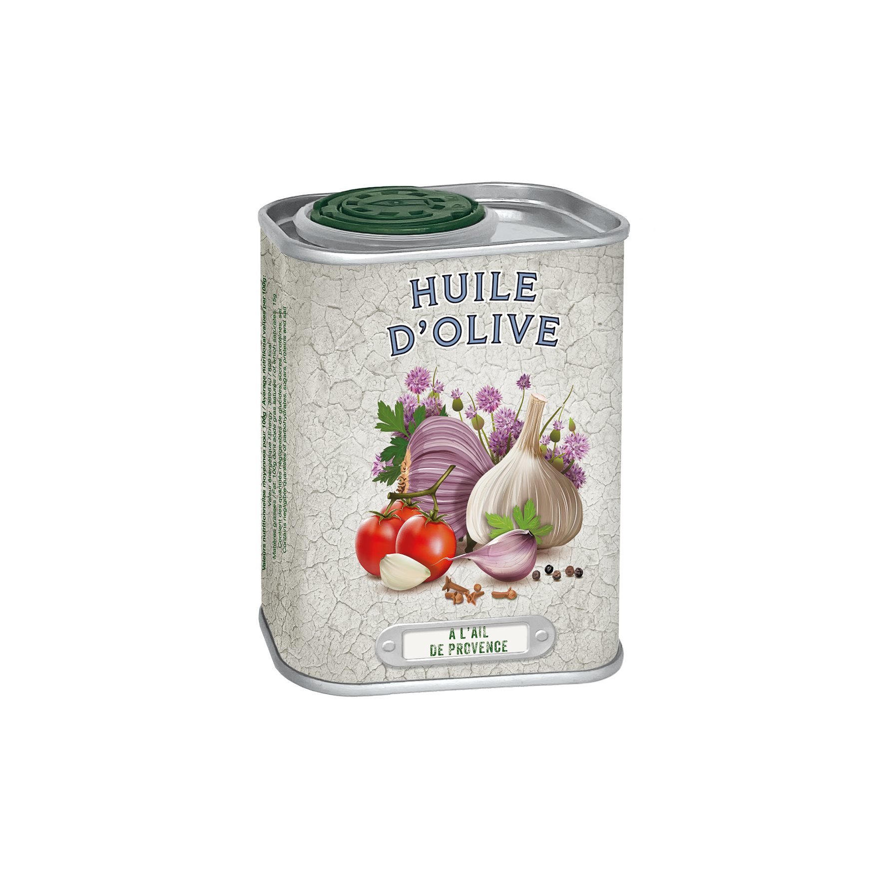HUILE D'OLIVE EXTRA VIERGE A L'AIL DE PROVENCE – 75 ml