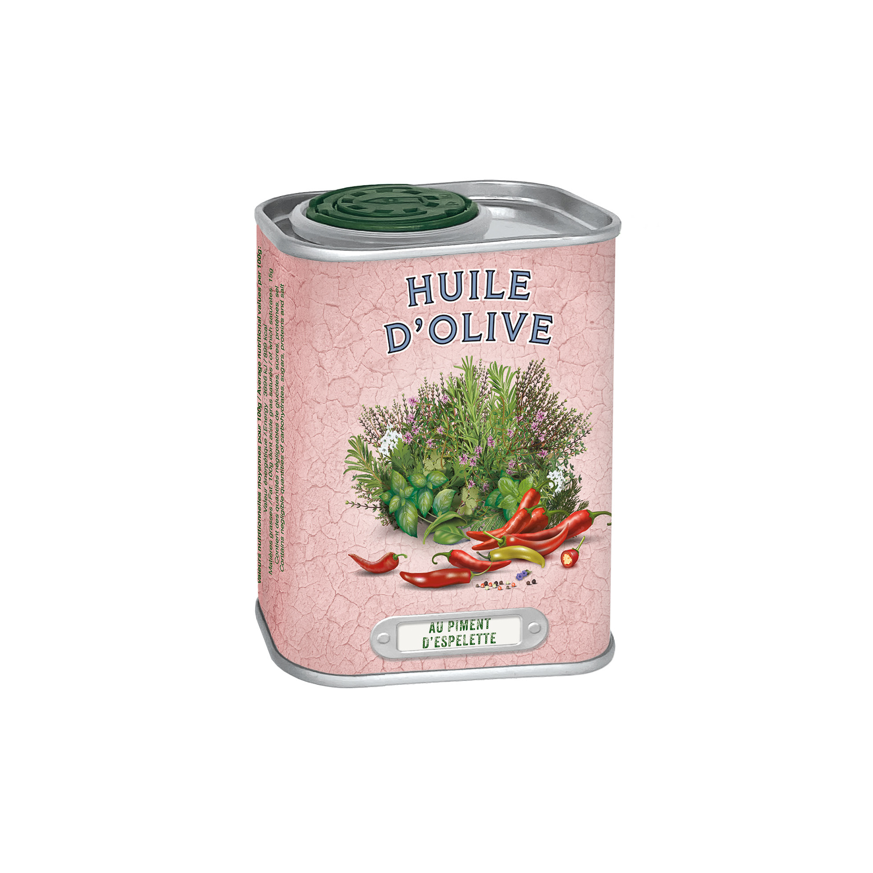 HUILE D'OLIVE EXTRA VIERGE AU PIMENT D'ESPELETTE – 75 ml