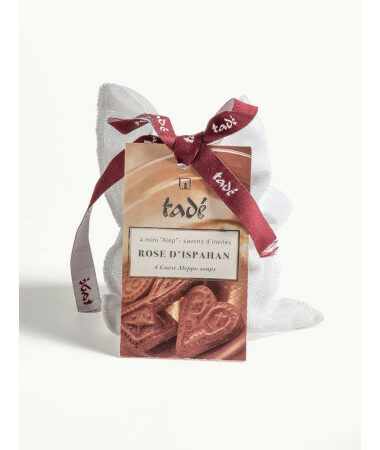 SAVON D'ALEP D'INVITES ROSE D'ISPAHAN - 4x 20 gr