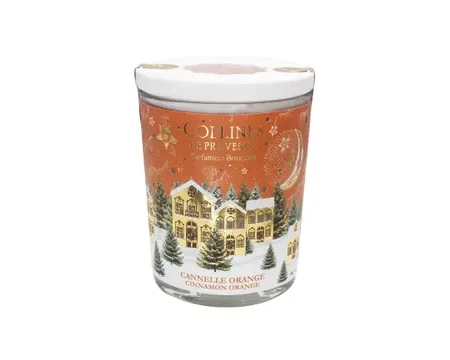 BOUGIE PARFUMEE CANNELLE ORANGE 180GR