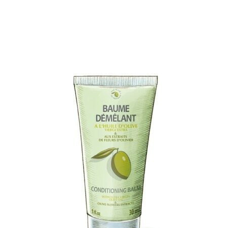 MINI BAUME DÉMÊLANT CHEVEUX À L'HUILE D'OLIVE - 30 ML