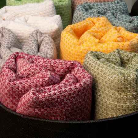 Alternative view of LINGE DE HAMMAM 180x100 EN COTON BIO - IVOIRE