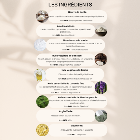 Alternative view of BAUME DEODORANT SOLIDE SANS PARFUM 50GR